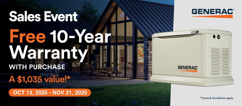 Generac Generators Fall Promo